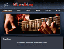 Tablet Screenshot of milwalking.pl